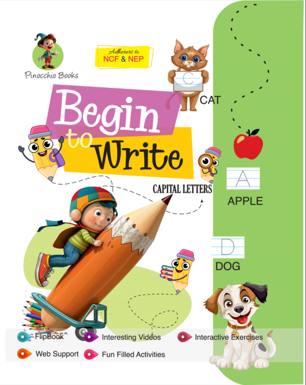 Begin to Write (Capital Letters)