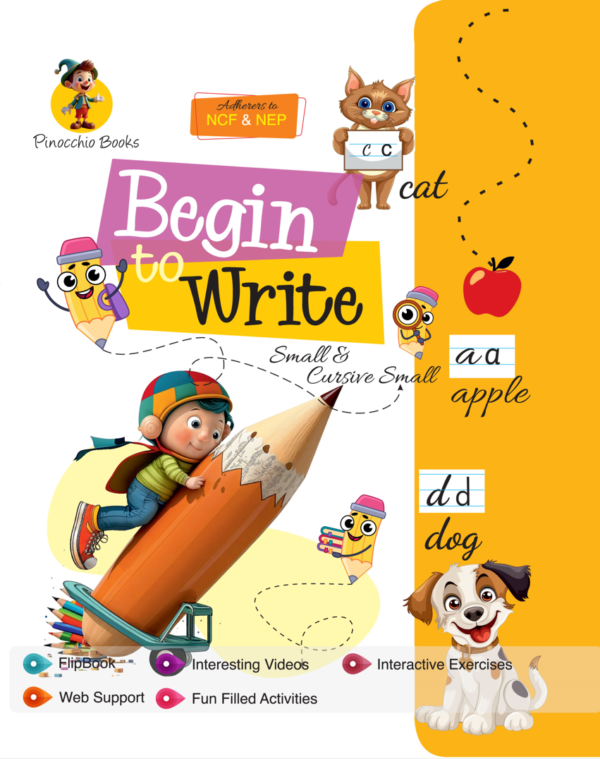 Begin to Write Small and Cursive Small Letters
